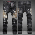 Fashion Men's Eagle Black Jeans